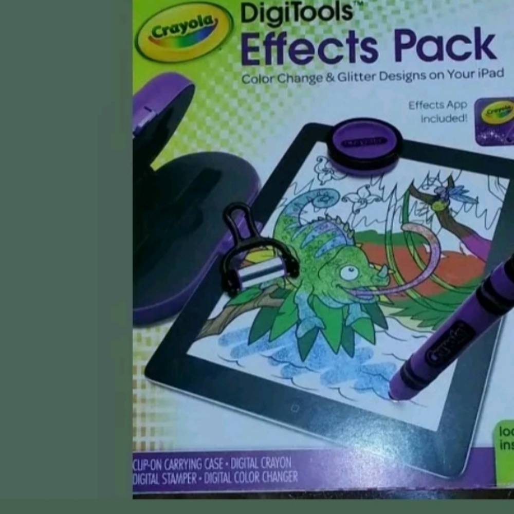 IPAD Crayola DigiTools Effects Pack for  Digital Coloring Designs